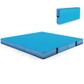 bi-fold gymnastic mat 4 ft x 4 ft x 4\", blue
