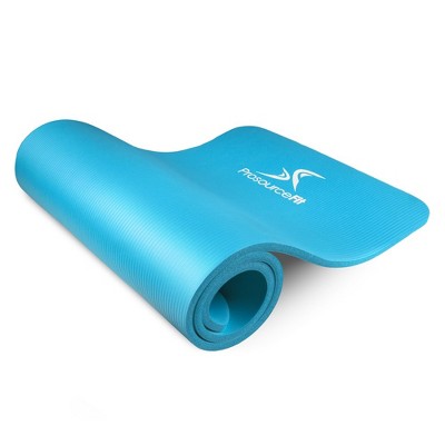 1/2\" extra-thick yoga & pilates mat, aqua