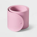Mat slap band / yoga strap, pink