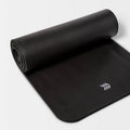 Premium 15 mm fitness/yoga mat, black