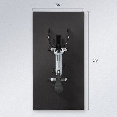 High-density equipment mat, 1/4\" for treadmills & bikes