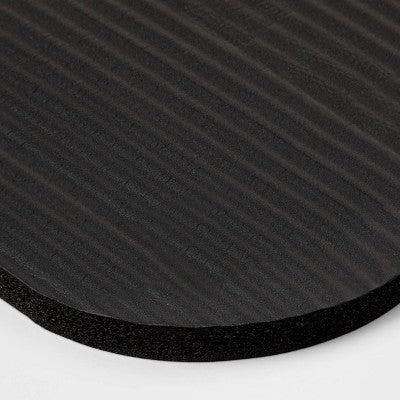 Premium 15 mm fitness/yoga mat, black