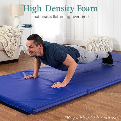 10 ft x 4 ft x 2 folding gym mat, eclipse