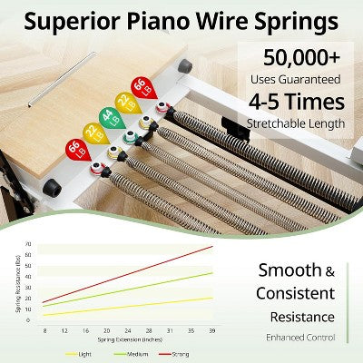 foldable pilates reformer with jump board