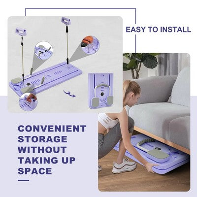 Multifunctional pilates & abs board